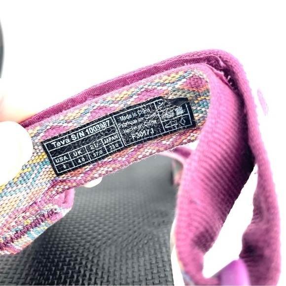 Teva Original Universal Miramar Fade Dark Purple Sandals - Picture 6 of 6